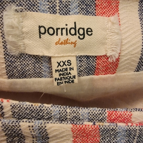 Multi-Coloured Anthropologie Porridge Women's Striped Wrapped Mini Skirt - Picture 3 of 8